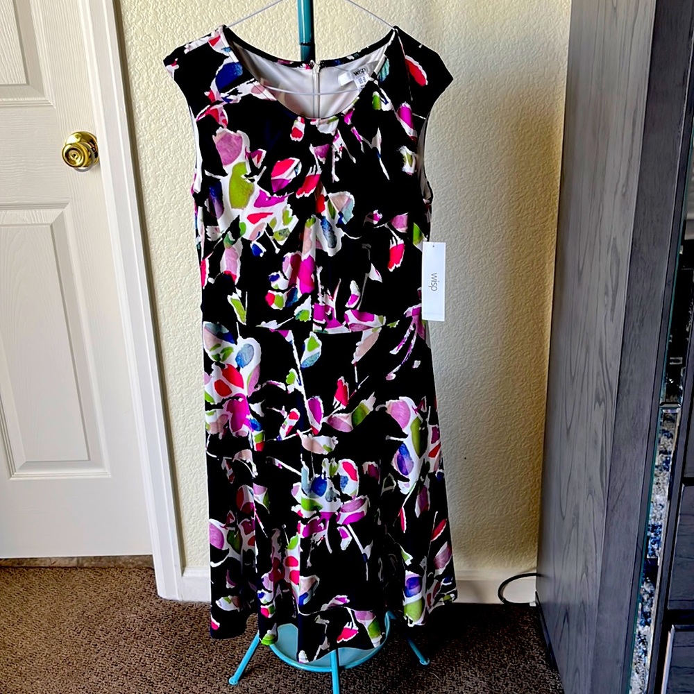 WISP Blue and Pink Dress